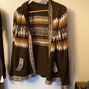 Alpacha zip up hoody